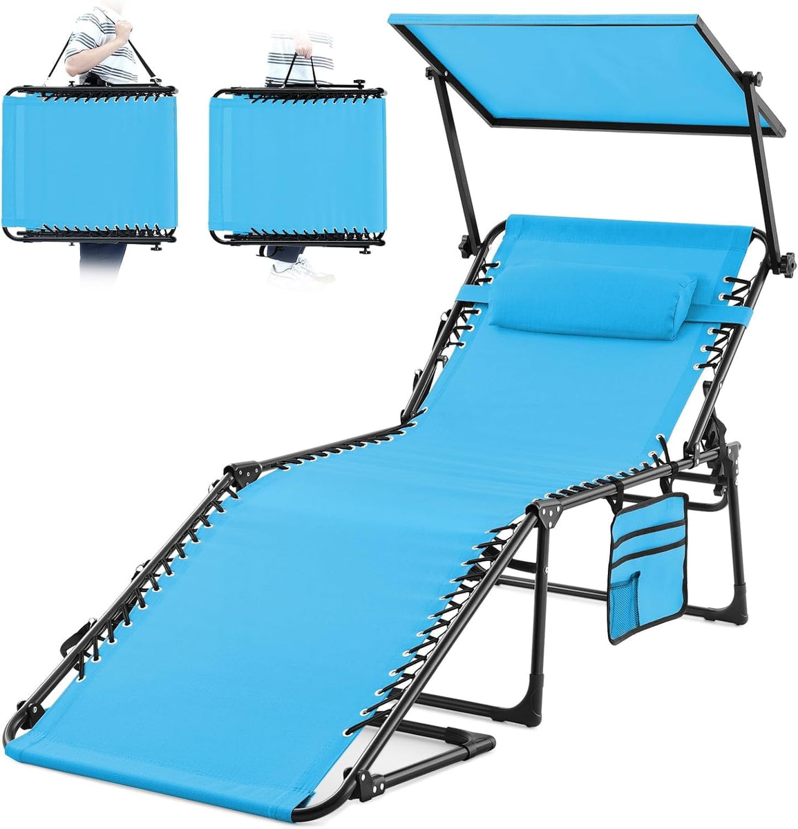 beach chair sun shade canopy