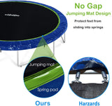 Zupapa Saffun 15' Trampoline with Safety Enclosure