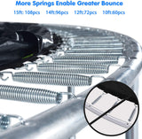 Zupapa Saffun 14' Trampoline With Safety Enclosure