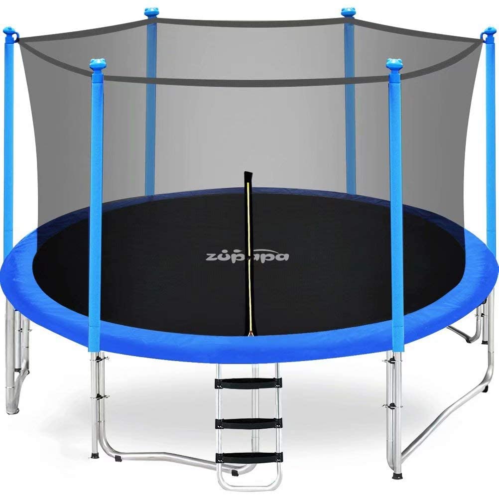 Zupapa Safump 12' Trampoline With Safety Enclosure – Brandline