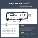 King Bird Upgraded 5-Layer Class A RV Cover, 37'-40'