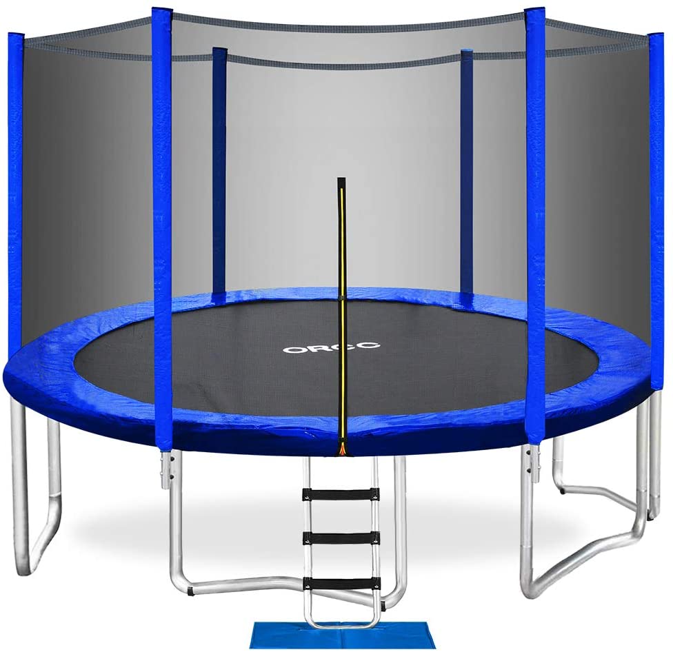 ORCC Upgraded 14' Trampoline with Safety Enclosure Out-Net – Brandline