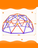 Zupapa Climbing Dome with Hammock for Kids 3 to10 Outdoor Play, Supports up to 1000lbs Jungle Gym