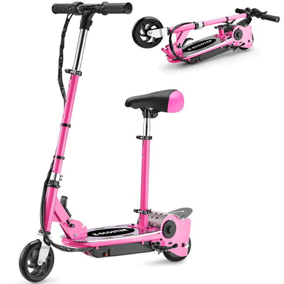 Zupapa Electric Scooter with Seat for Kids Ages 6-12, 6