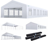 Quictent 20x50 Heavy Duty Party Tent Outdoor Canopy with Church Windows