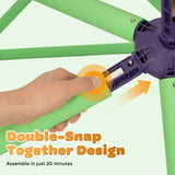 Zupapa Monkey Bars Climbing Dome - Sturdy & Portable Jungle Gym for Kids, Backyard Playset for Toddlers, Active Outdoor Fun for Kids, Lightweight & Easy Assembly