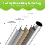 Zupapa 1500LBS Weight Capacity No-Gap Design 16 15 14 12FT Trampoline for Kids with Safety Enclosure Net Outdoor Backyards Trampolines with Non-Slip Ladder for Children Adults Family