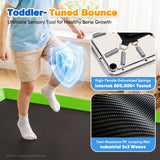 Zupapa 4x6FT Upgrade Rectangle Kids Trampoline with Safety Enclosure Net, Square Trampoline for Toddlers Ages 3-6