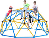 Zupapa 9FT Experience Ultimate Fun with the Upgraded Decagonal Geo Dome Climber Playset and Easy Assembly Play Equipment for Kids, Blue