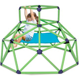 Zupapa Monkey Bars Climbing Dome with Hammock - Sturdy & Portable Jungle Gym with Hammock for Kids, Backyard Playset for Toddlers, Active Outdoor Fun for Kids, Lightweight & Easy Assembly