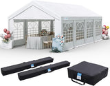 Quictent 13x26 Heavy Duty Party Tent Outdoor Canopy with Storage Bags & Church Windows