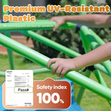 Zupapa Monkey Bars Climbing Dome - Sturdy & Portable Jungle Gym for Kids, Backyard Playset for Toddlers, Active Outdoor Fun for Kids, Lightweight & Easy Assembly