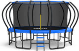 Kids Trampoline with 8-12 Added Stabilizer Bars