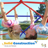 Zupapa Climbing Dome with Hammock for Kids 3 to10 Outdoor Play, Supports up to 1000lbs Jungle Gym