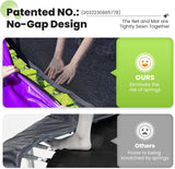 Zupapa 1800LBS Capacity No-Gap Design 16 15 14 12FT Trampoline with Safety Enclosure Net and Non-Slip Ladder 10-Year Quality Assurance Perfect for Kids Family Outdoor Backyard Fun