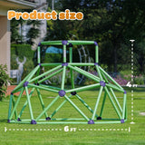Zupapa Monkey Bars Climbing Dome - Sturdy & Portable Jungle Gym for Kids, Backyard Playset for Toddlers, Active Outdoor Fun for Kids, Lightweight & Easy Assembly