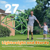 Zupapa Monkey Bars Climbing Dome - Sturdy & Portable Jungle Gym for Kids, Backyard Playset for Toddlers, Active Outdoor Fun for Kids, Lightweight & Easy Assembly