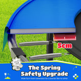 JUPA Trampoline 8FT 10FT 12FT 14FT, Outdoor Tramp with Enclosure Net, 410LBS Yard Trampoline for Kids - Recreational Anti-Rust Trampolin for Kids and Adults with Ladder