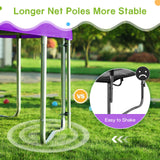 Zupapa 1500LBS Weight Capacity No-Gap Design 16 15 14 12FT Trampoline for Kids with Safety Enclosure Net Outdoor Backyards Trampolines with Non-Slip Ladder for Children Adults Family