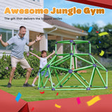 Zupapa Monkey Bars Climbing Dome - Sturdy & Portable Jungle Gym for Kids, Backyard Playset for Toddlers, Active Outdoor Fun for Kids, Lightweight & Easy Assembly