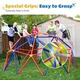 Zupapa Climbing Dome with Hammock for Kids 3 to10 Outdoor Play, Supports up to 1000lbs Jungle Gym