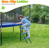 ORCC 1200LBS Weight Capacity Heavy-Duty Trampoline 16 15 14 12 10 8FT Outdoor Yard Trampolines for Kids Adults with Safety Enclosure
