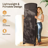 JOSTYLE 8 Panel Room Divider, Privacy Screen & Room Separation, Extra Wide