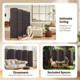 JOSTYLE 8 Panel Room Divider, Privacy Screen & Room Separation, Extra Wide