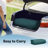 Quictent 10x20 ft Carport Replacement Tarp Canopy Top Cover with Bungee Balls, Green