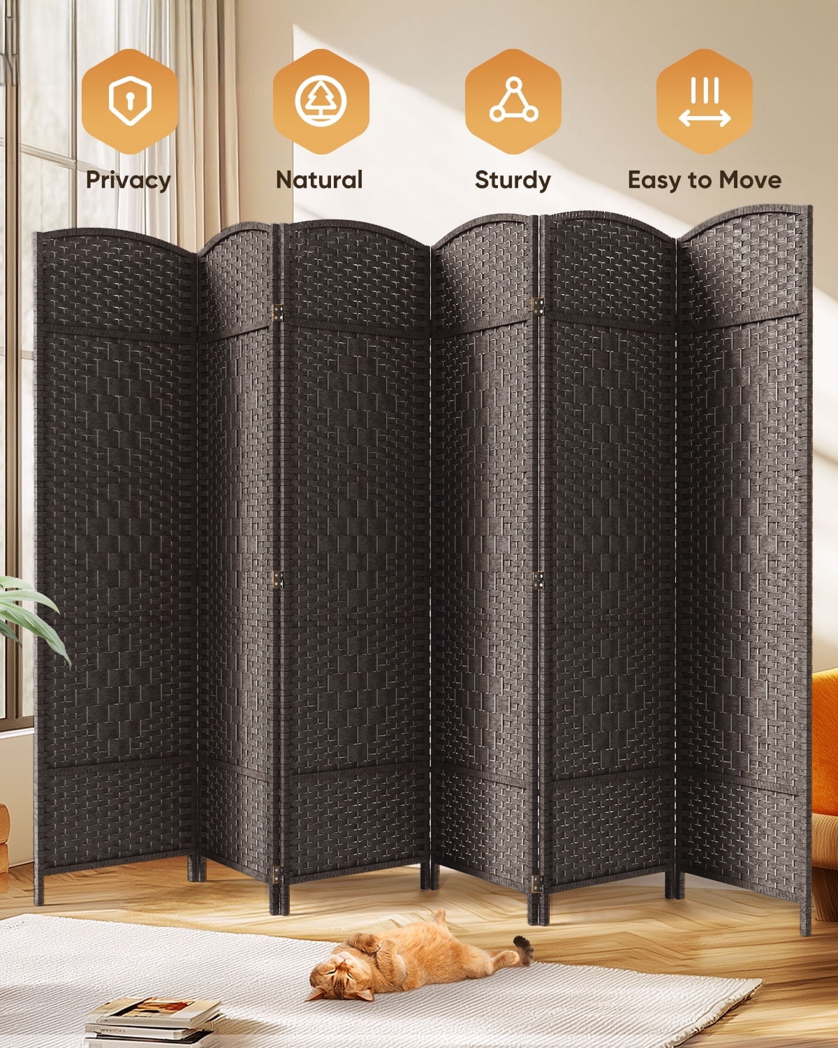 boho dresses for wedding guest Trellis Wooden Shoji Screen, Natural