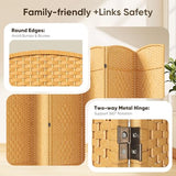 JOSTYLE 8 Panel Room Divider, Privacy Screen & Room Separation, Extra Wide