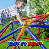 Zupapa 10FT Climbing Dome with Hammock, Supports up to 1200lbs Jungle Gym, Dome Climber for Kids 3 to 10, Purple