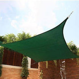 Quictent Woven 11.5' Square Shade Sail-Green
