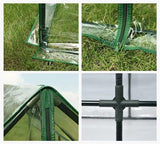 Quicten Reinforced 71" x 36" x 36" Greenhouse-Transparent