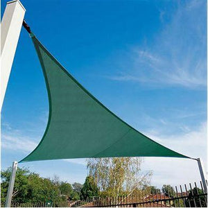 Quictent Woven 16' Triangle Sun Shade Sail-Green