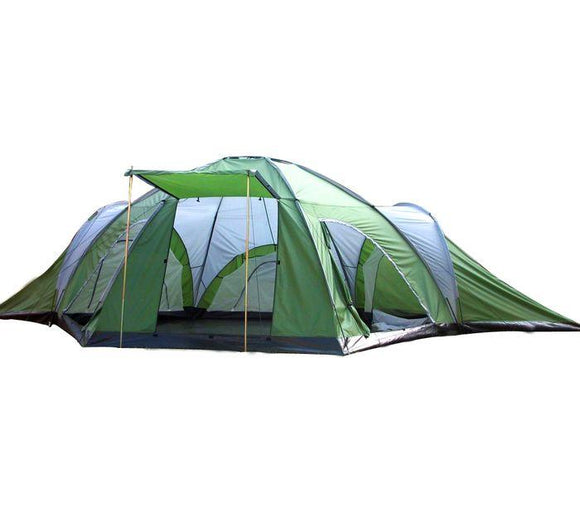 8 Man 4 Rooms Family Dome Camping Tent
