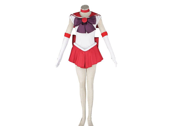 Another Me Anime Sailor Moon Rei Kino Mars Cosplay Uniform Costume Dress Female