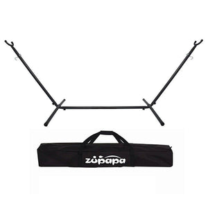 Zupapa 10FT Heavy Duty Steel Hammock Stand 550LBS Weight Capacity Space saving Portable with Carry Bag