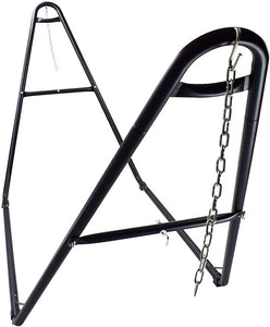 VALLEYRAY Portable Steel Hammock Stand (Black)