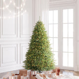 Christmas Tree Light Green for Indoor and Outdoor Holiday Decoration (2 Sizes Available)