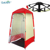 Quictent 2-Room Pop Up Shower Tent/Changing/Toilet Shelter