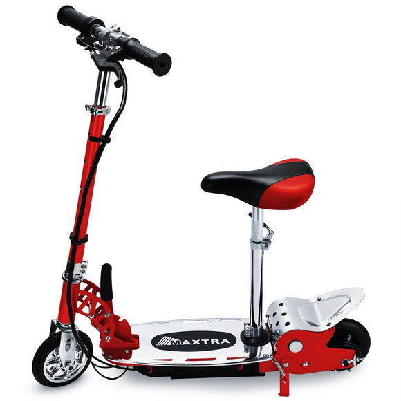 Maxtra Electric Scooter Bike 24v 120w Red