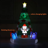 AnotherMe Lighted 7' Inflatable Christmas Tree