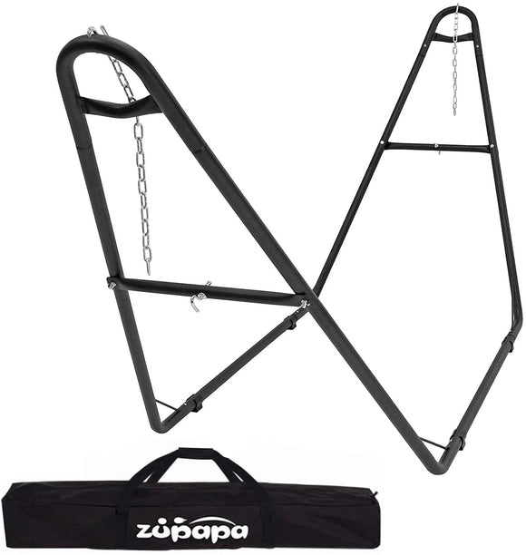 Zupapa 2 Person Steel Hammock Stand 500 lb Capacity