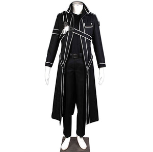 AnotherMe SAO Sword Art Online Anime Kirito Jacket Coat Cosplay Suit Costume