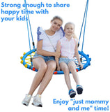 Zupapa Web Swing for Tree and Swing Set Kids 40 inch Spider Swing