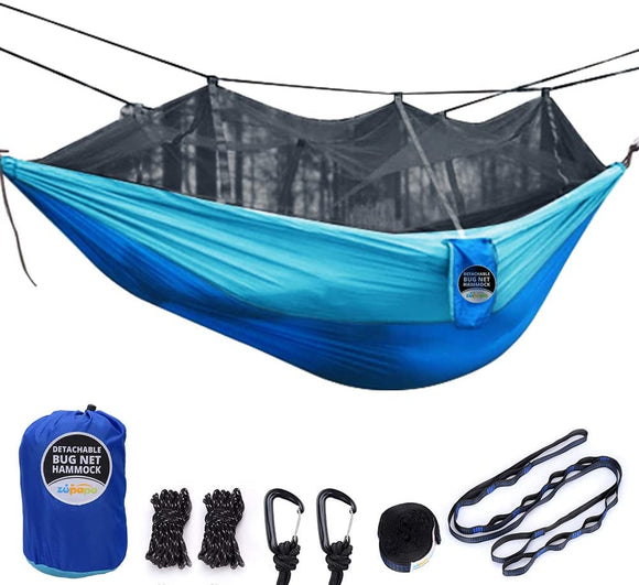 Zupapa Double Camping Hammock with Mosquito Net