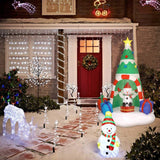 AnotherMe Lighted 7' Inflatable Christmas Tree