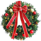 AnotherMe 24" Decoration Wreath Set with 50 LED Lights