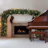 AnotherMe 9' Snowy Decoration Garland Set